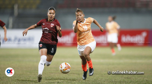 साफ महिला क्लब च्याम्पियनसिप : एपीएफ र ट्रान्सपोर्ट युनाइटेडले खेले गोलरहित बराबरी