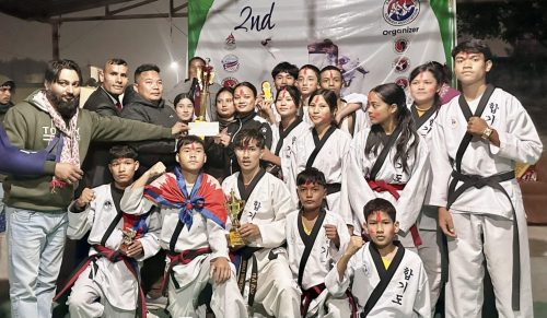 दोस्रो मेयर कप हाप्किडो च्याम्पियनसिपको उपाधि युनिटी डोजाङलाई