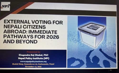 विदेशबाट मतदान प्राविधिक र व्यावहारिक रूपमै सम्भव : विज्ञ