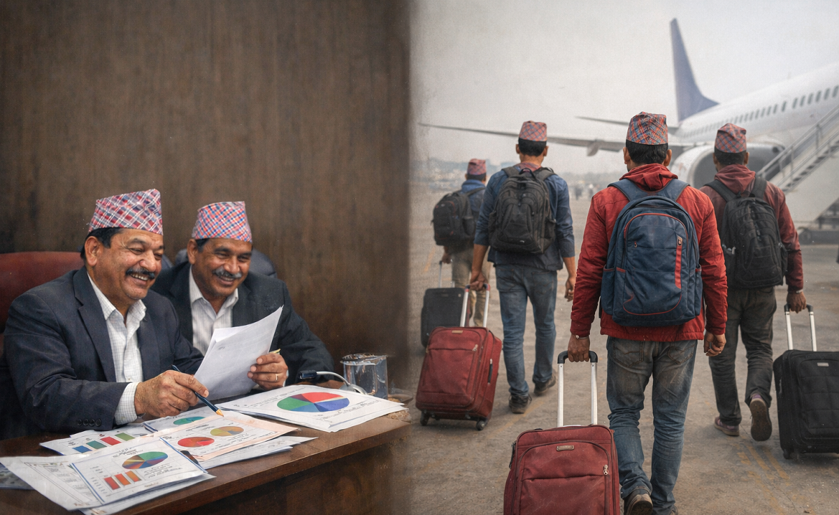 राज्य कागजी तथ्यांकमा रमाउँदै, विदेशिएका श्रमिक पीडामा छटपटिँदै