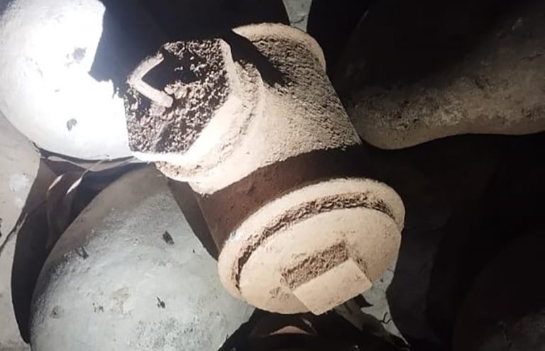 रुकुम पश्चिमकाे चौरजहारीमा घरको जग खन्ने क्रममा सकेट बम फेला