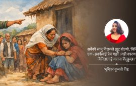 बिनिता बाँच्न चाहन्छिन्