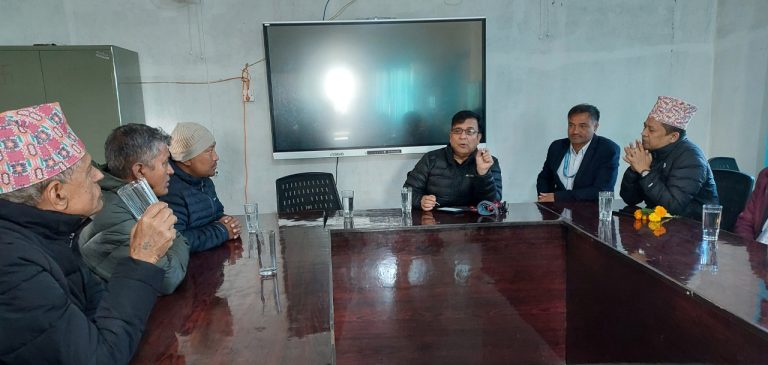 अलपत्र बहुप्राविधिक महाविद्यालय निर्माणको पहलकदमी लिन भारतीय दूतावासमा सिडिओको फोन