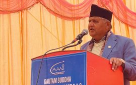 गौतमबुद्ध  विमानस्थल नियमित सञ्चालन गर्न कूटनीतिक पहल आवश्यक : मुख्यमन्त्री आचार्य