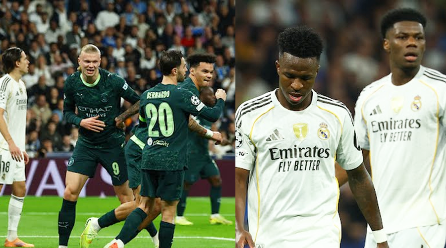 च्याम्पियन्स लिग फुटबल : रियलमाथि म्यान्चेस्टर सिटीको पुनरागमन जित