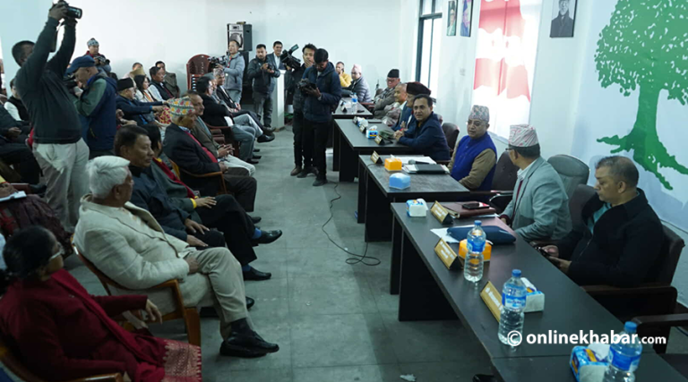 कांग्रेस बैठकमा पेश भयो नियमित महाधिवेशनको कार्यतालिका