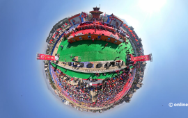 सल्लाघारीमा एमालेको राजनीतिक उत्सव (तस्वीरहरू)