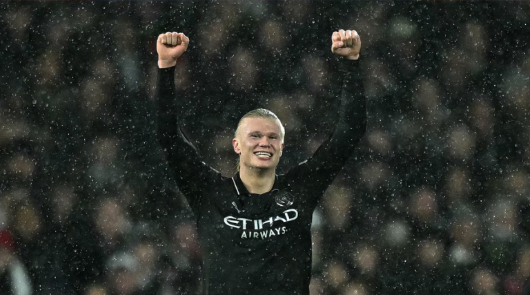 प्रिमियर लिगमा हालान्डको कीर्तिमानी १०० गोल पूरा