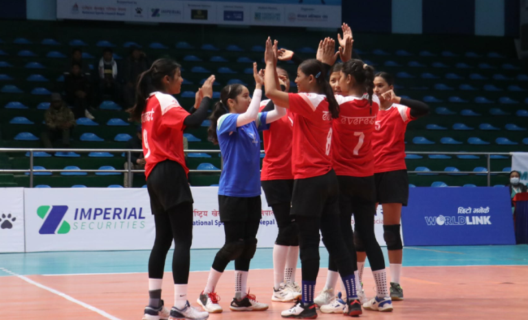 नवौं एनभीए भलिबल च्याम्पियनसिप : एभरेस्ट भलिबल क्लबको सान्त्वना जित