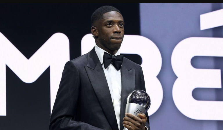 ओस्मान डेम्बेलेलाई ‘द बेस्ट फिफा मेन्स प्लेयर २०२५’ अवार्ड