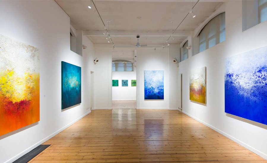 लन्डनको अक्टोबर ग्यालरीमा गोविन्द साह ‘आजाद’ को कला प्रदर्शनी