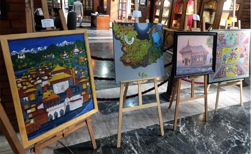 ‘सम्पदा’ शीर्षकमा १० देशका कलाकारको चित्रकला प्रदर्शनी