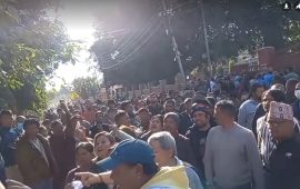 हेटौँडा सडक विस्तारः प्रशासन अगाडि प्रभावितहरूको प्रदर्शन