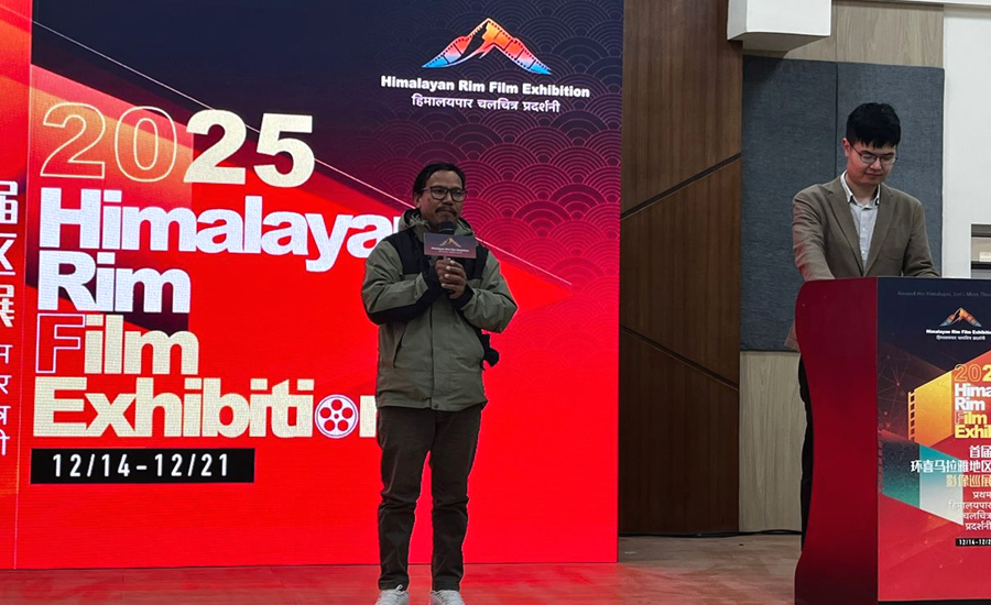त्रिविमा ‘हिमालयन रिम क्षेत्रीय फिल्म प्रदर्शनी’ सुरु : बुद्धि तामाङ, प्रदीप खड्का सहभागी