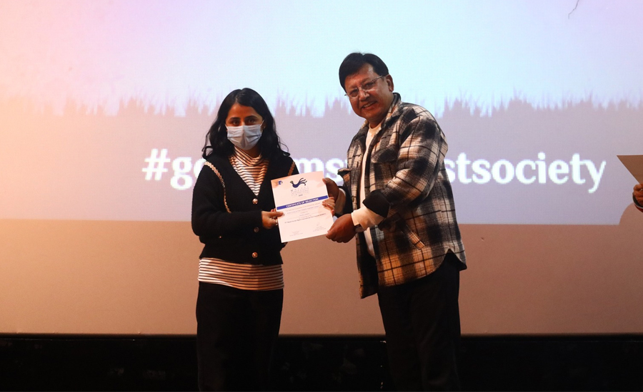 मानवअधिकार चलचित्र महोत्सव : ‘रिहाना’ लाई नेपाली पानारोमा अवार्ड