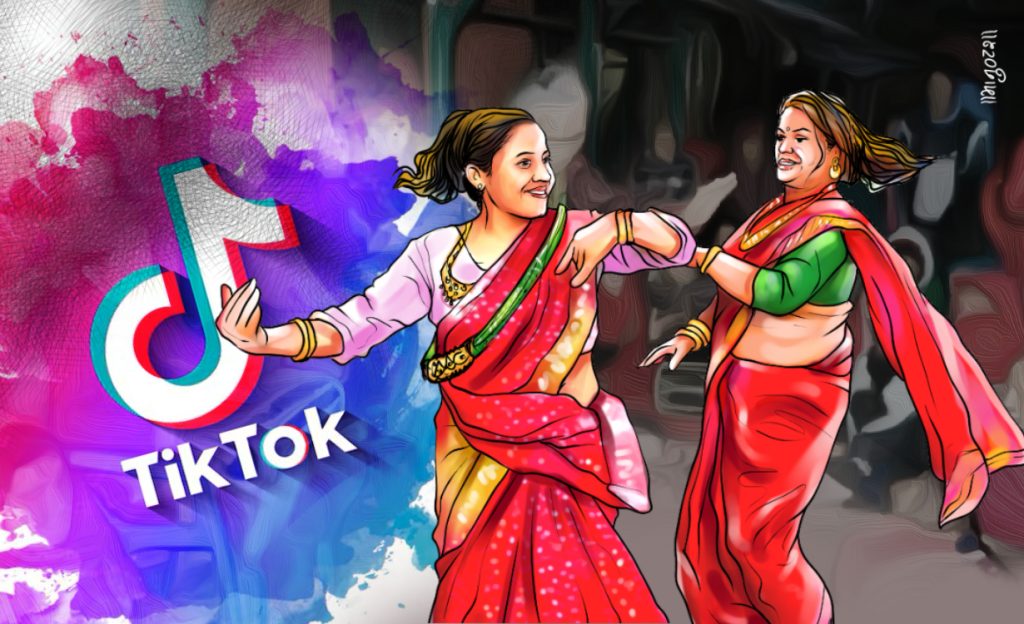 टिकटकमा चर्कियो सासू र बुहारीबीच रत्यौली ब्याटल