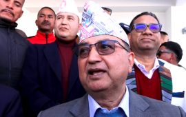 तीव्र विकास गर्न नसके नेपाललाई सार्वभौमसत्ता रक्षा मुस्किल हुन्छ : पोखरेल