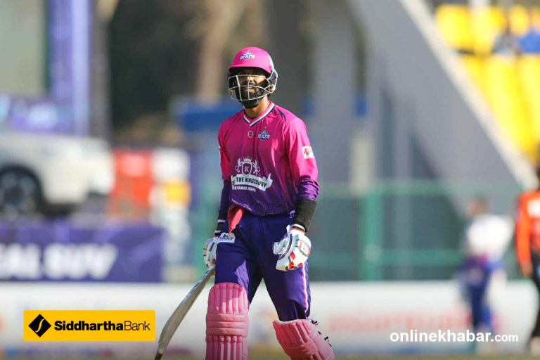 कप्तानी प्रेसर नहुँदा चल्यो अनिलको ब्याट, जनकपुरले खोल्यो खाता