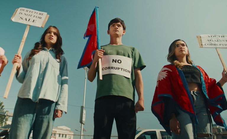 ‘झरीपछिको इन्द्रेणी’ को ट्रेलर : भ्रष्टाचारविरुद्ध युवाले जब आन्दोलन छेड्छन