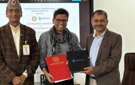 कम्युनिभर्सिटी र केयूबीच समुदाय केन्द्रित स्नातकोत्तर कार्यक्रम सञ्चालन सम्झौता