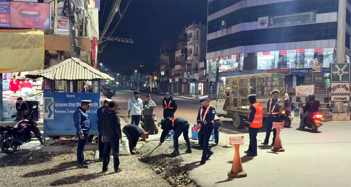 सुर्खेत वीरेन्द्रनगरका खाल्टाखुल्टी पुर्दे जेनजी युवाहरू