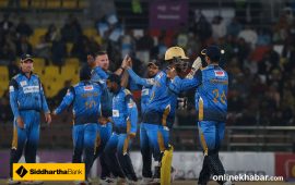 लो स्कोरिङ थ्रिलरमा कर्णालीले जनकपुरलाई ३ रनले हरायो