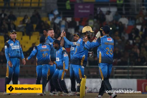 लो स्कोरिङ थ्रिलरमा कर्णालीले जनकपुरलाई ३ रनले हरायो