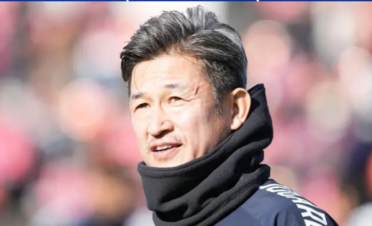 ५८ वर्षीय फुटबलर काजुयोशी जापानिज शीर्ष लिगमा फर्किँदै