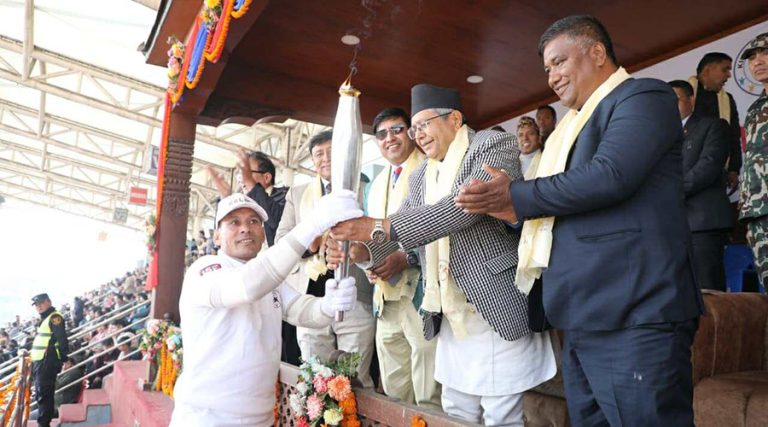 किन्डर ओलम्पिकको औपचारिक उद्घाटन