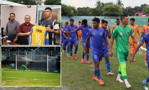 गोलकिपर किरणले छाडे बंगलादेश पुलिस क्लब