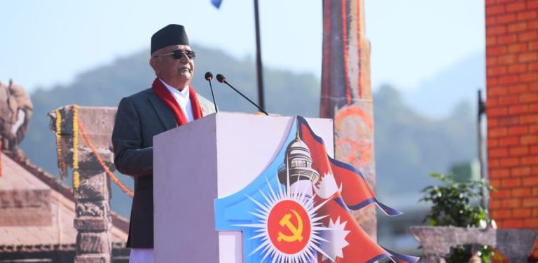 महाधिवेशनको उद्घाटनमा उपस्थित मात्रै एमाले भन्ने नठानुन् : ओली