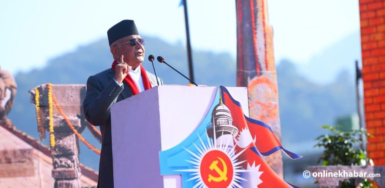 सरकारलक्षित ओलीको टिप्पणी- हिंसा र युद्धबाट भएका परिवर्तन स्वीकार्दैनौं