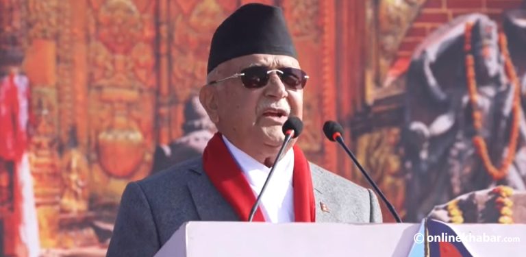 उद्घाटन सत्रमा ओलीले भने– ढुक्कले भन्छु, एमाले अजम्बरी छ