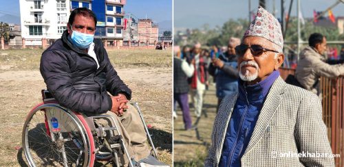 एमाले महाधिवेशन : मनमोहनजस्ता देखिने बिसी, ह्वीलचियरबाटै क्लस्टर खोज्दैछन् गौतम