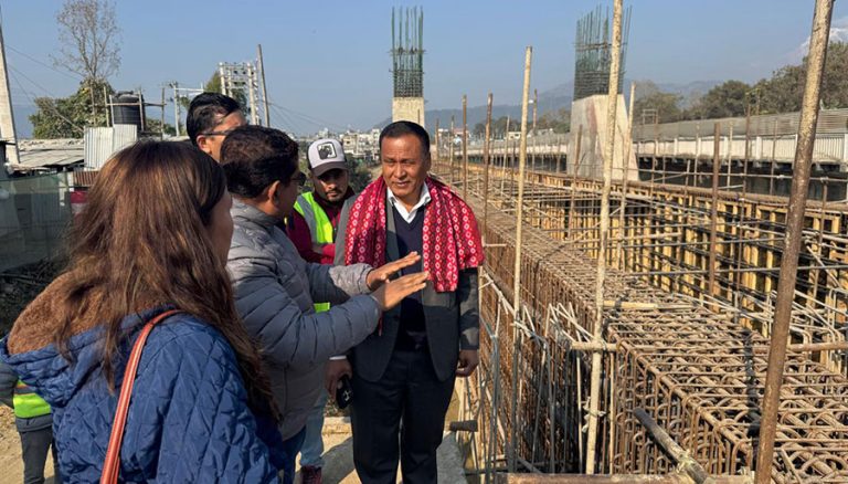 सेती पुल चाँडो सक्न मन्त्री घिसिङको निर्देशन