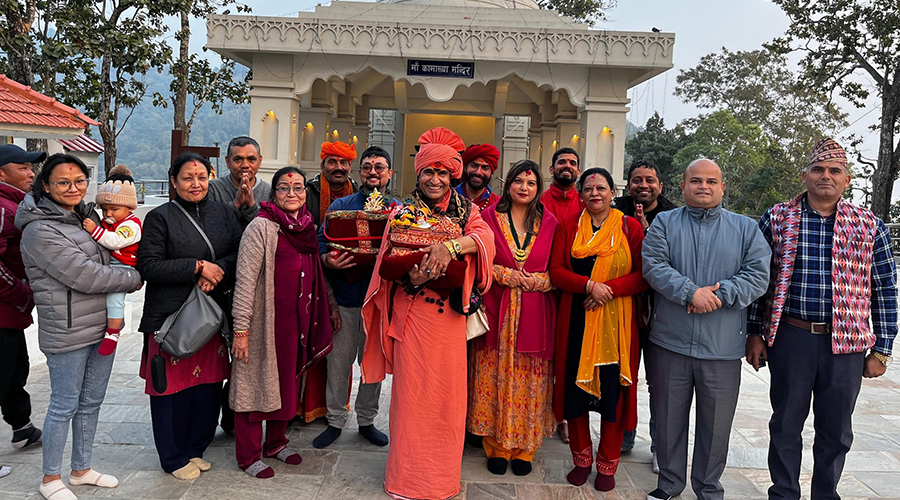 पाल्पाको कामाख्या धाममा भारतीय पर्यटक तेब्बरले वृद्धि