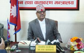 जनस्वास्थ्यविद्लाई वन मन्त्रालयको जिम्मेवारी