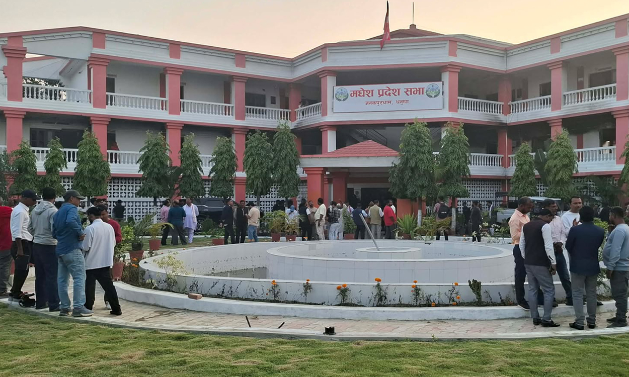 मधेशमा सभामुख चयनका लागि पुस ६ गते निर्वाचन