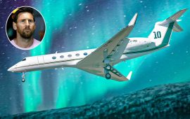 मेसीको निजी विमानका ६ विशेषता, जसमा चढेर भारत आए