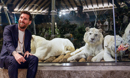 वन्यजन्तु संरक्षण केन्द्र ‘वन्तारा’ पुगे लियोनल मेस्सी