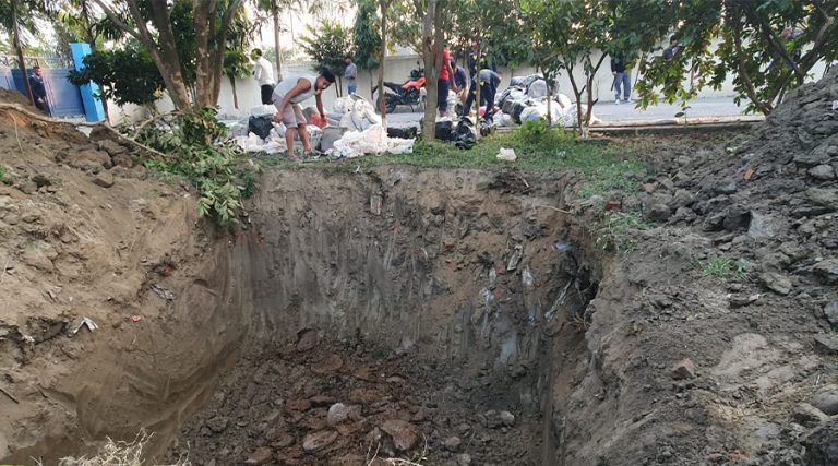 मोरङ प्रहरीले नष्ट गर्‍यो ५५ सय किलो गाँजा