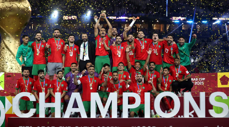 रोमाञ्चक फाइनलमा जोर्डनलाई हराउँदै मोरक्कोले जित्यो फिफा अरब कप