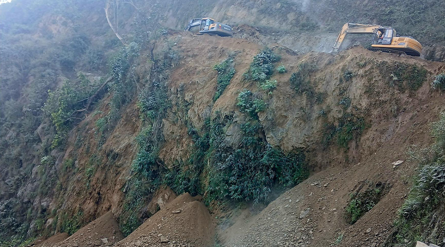 आंशिक बन्द गरेर विस्तार हुँदैछ नागढुङ्गा-मलेखु खण्ड