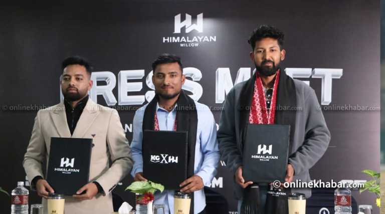 नन्दन हिमालयन विलोको ब्राण्ड एम्बासडर, सन्दिप जोरालाई केजी स्पोर्ट्सको प्रायोजन