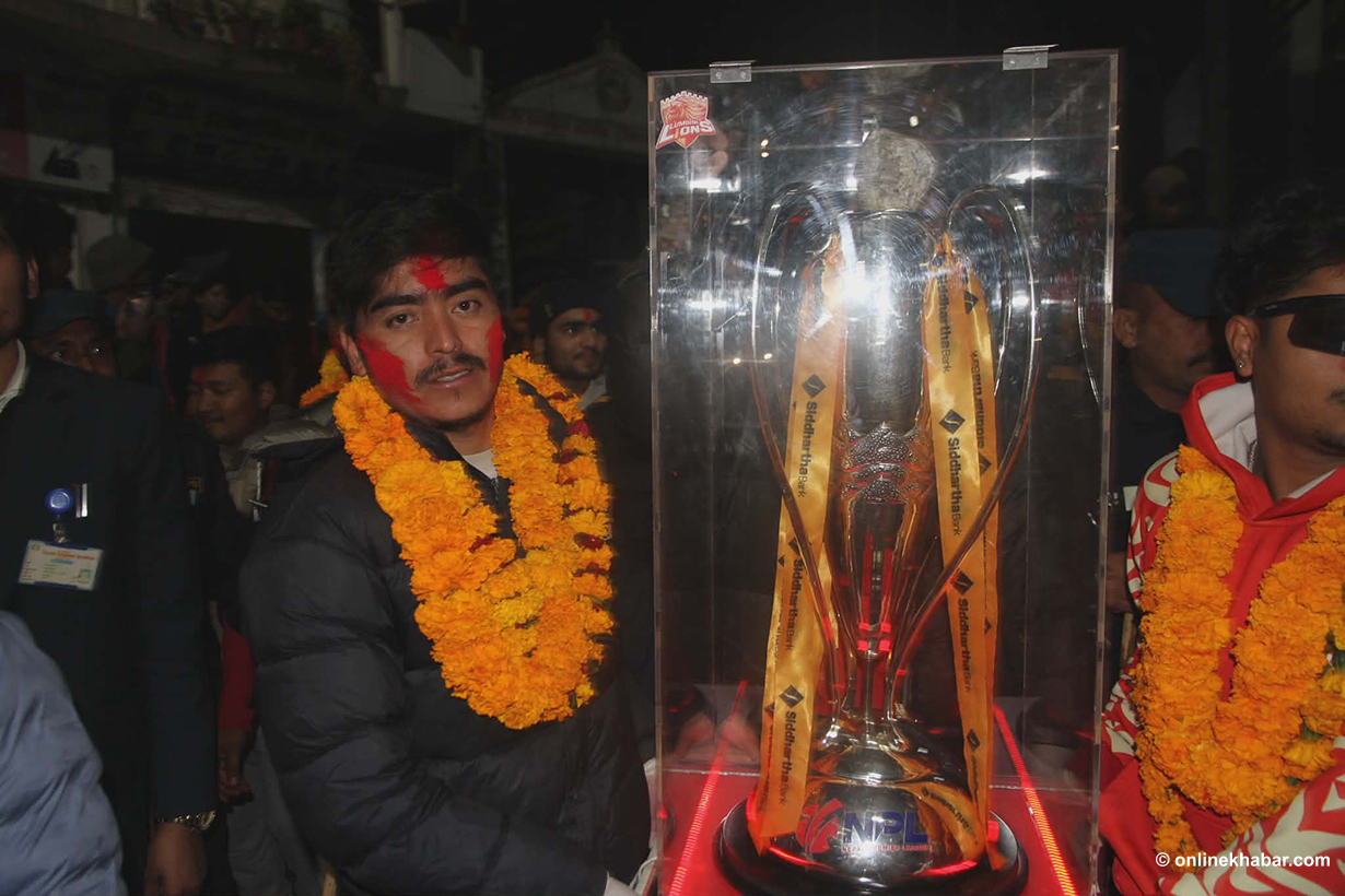 ट्रफी बोकेर हिमाली जिल्ला रुकुमपूर्व पुग्यो लुम्बिनी लायन्स (तस्वीरहरू)