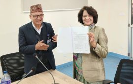 नर्सका समस्या समाधान गर्न बनेको कार्यदलले बुझायो स्वास्थ्यमन्त्रीलाई प्रतिवेदन