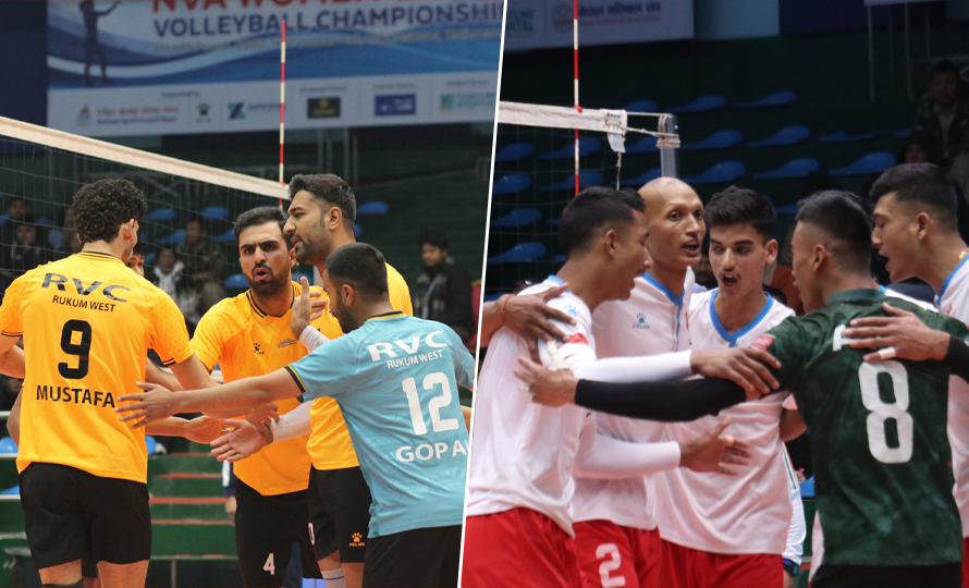 एनभीए भलिबल च्याम्पियनसिप : पुरुषतर्फ रुकुम पश्‍चिम र आर्मी क्‍वाटरफाइनलमा