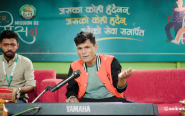 आश्रममा भेटिए ‘जनयुद्ध’ का जनगायक–२