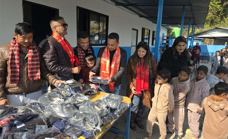 ५१ औं दिनमा ‘परान’ ले बाँड्यो अनाथ, असहायलाई न्यानो लुगा