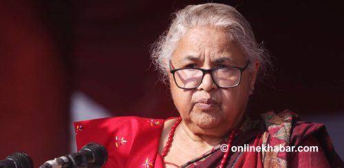 असीम बधाई सुशीला कार्कीलाई